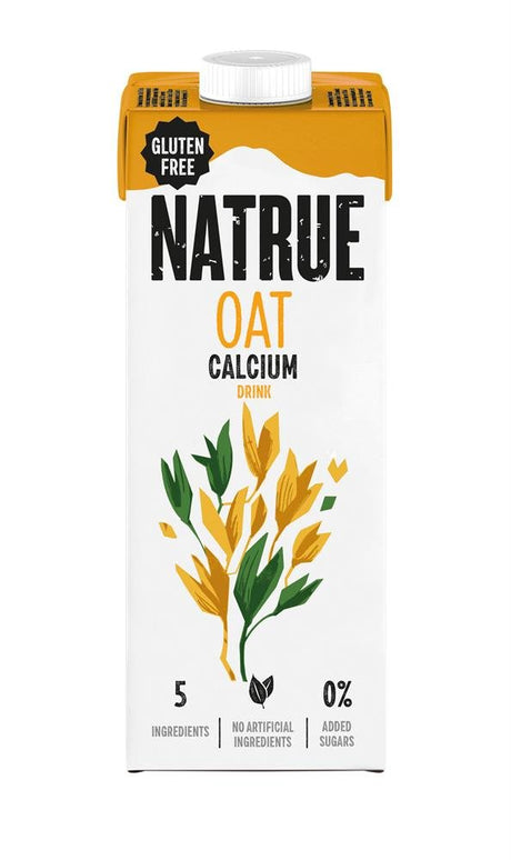 Natrue Oat Calcium Drink UHT 1L - Greenlands Health Store