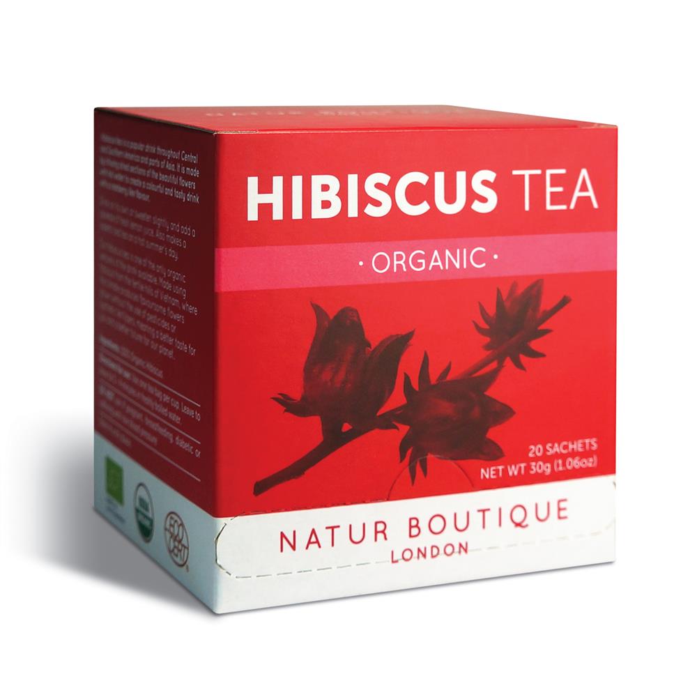 Organic Hibiscus Tea 20 Sachet - Greenlands Health Store