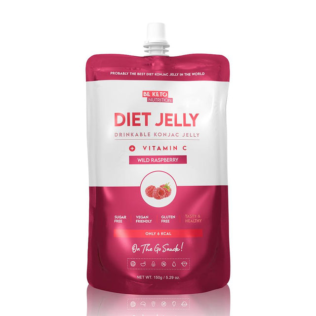BeKeto - Diet Jelly Konjac Fresh Strawberry 150g - Greenlands Health Store