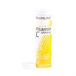 Vitamin C 1000mg - Effervescent (Lemon Flavour) Tablets 20's - Greenlands Health Store