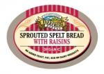 Organic Sprouted Spelt Raisin Bread 400g - Greenlands Health Store