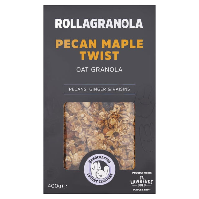 Maple and Pecan Twist gluten free granola 400g - Greenlands Health Store