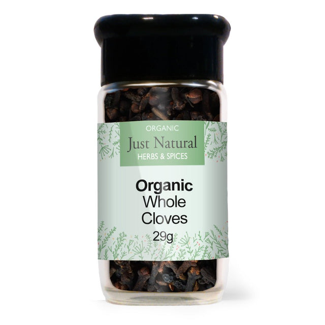 Organic Whole Cloves (Glass Jar) 29g - Greenlands Health Store