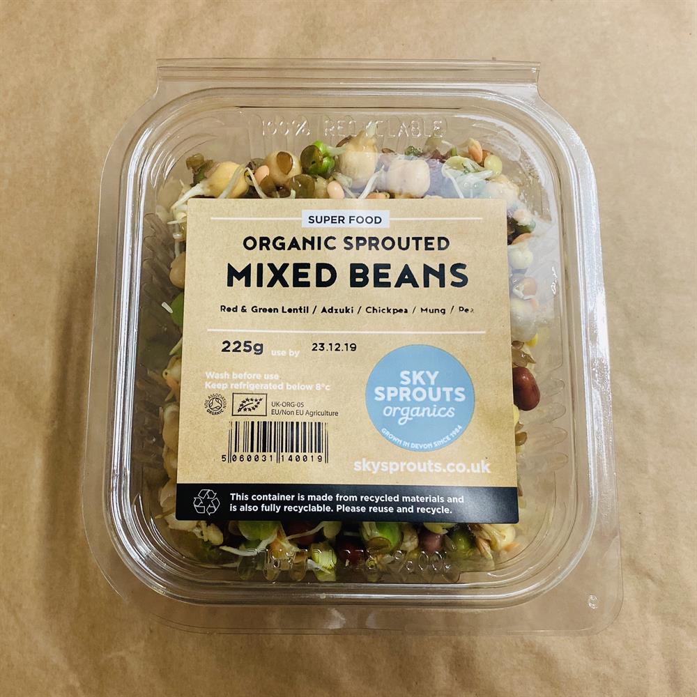 Organic Sprouted Mixed Beans 200g - Greenlands Health Store