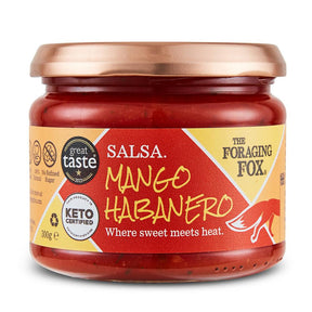The Foraging Fox Keto Certified Mango Habanero Salsa 300g - Greenlands Health Store