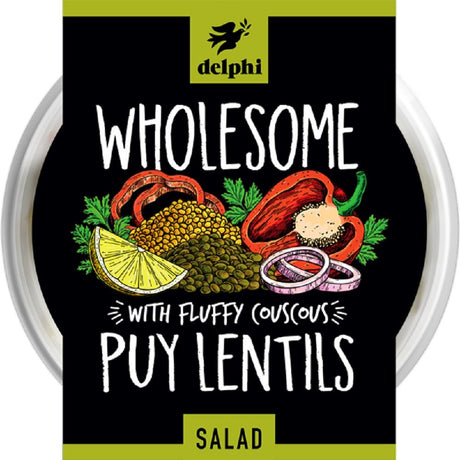 Puy Lentil & Couscous Salad 185g - Greenlands Health Store