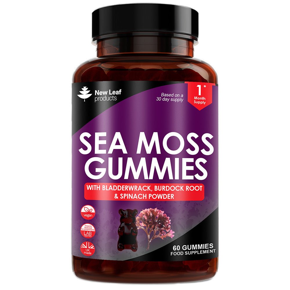 Sea Moss Gummies Vegan 60 gummies - Greenlands Health Store