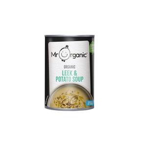 Mr Organic Leek & Potato Soup Soup 400g - Greenlands Health Store