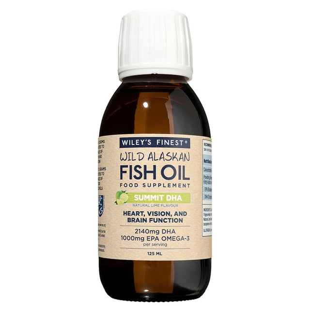 Summit DHA Wild Alaskan Fish Oil 125ml - Greenlands Health Store