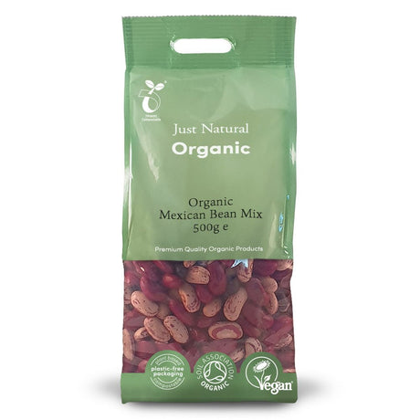 Organic Mexican Bean Mix 500g - Greenlands Health Store