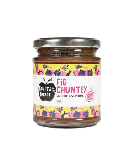 Fig Chutney with British Plums 205g - Greenlands Health Store