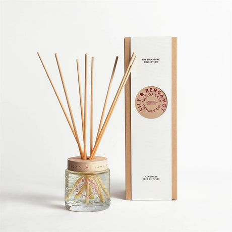 Lily & bergamot Reed diffuser 27cm x 8.5cm x 8.5cm - Greenlands Health Store