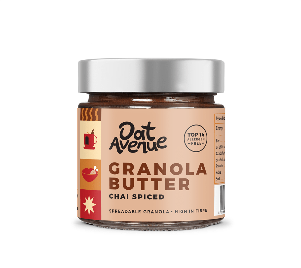 Oat Avenue Chai Spiced Granola Butter 180g - Greenlands Health Store