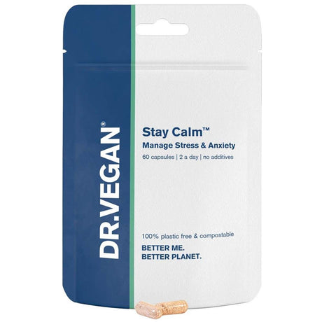 Stay Calm Manage Stress & Anxiety 60 caps - Greenlands Health Store