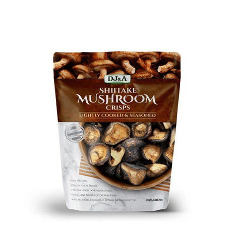 DJ & A Shiitake Mushroom Crisps 30g - Greenlands Health Store