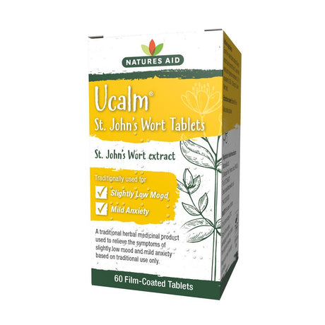 Ucalm 300mg (St Johns Wort) - Greenlands Health Store