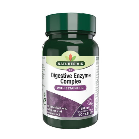 Digestive Enzyme Complex (with Betaine HCI) 60 Tab - Greenlands Health Store