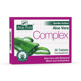 Aloe Pura Aloe Vera Gentle Action Complex 30 Tablets - Greenlands Health Store