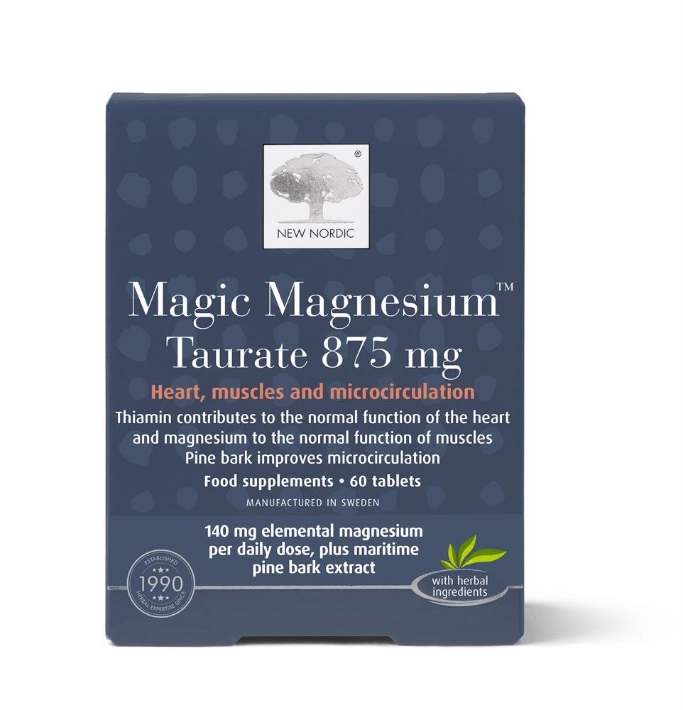 Magic Magnesium Taurate 875mg. 60 tablets - Greenlands Health Store
