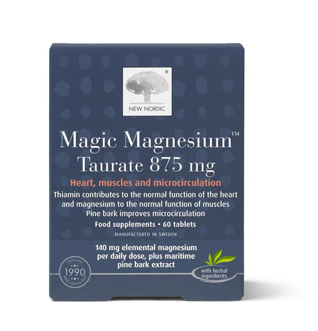 Magic Magnesium Taurate 875mg. 60 tablets - Greenlands Health Store