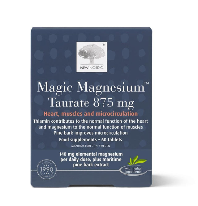 Magic Magnesium Taurate 875mg. 60 tablets - Greenlands Health Store