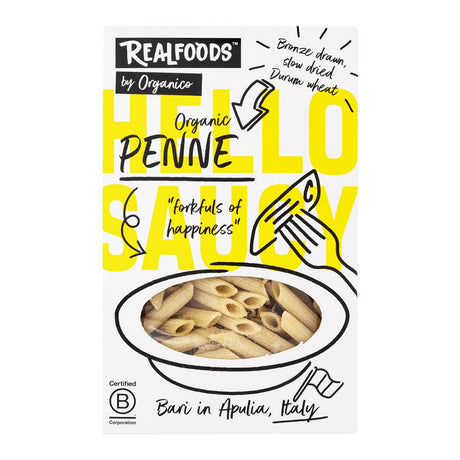 Organic Penne (Quills) 500g - Greenlands Health Store