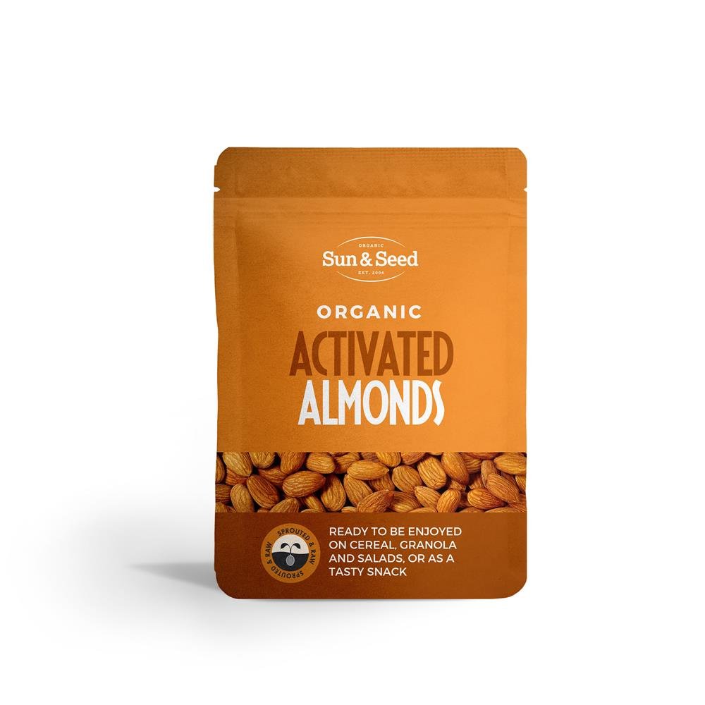 Organic Activated Almonds 200g - Greenlands Health Store