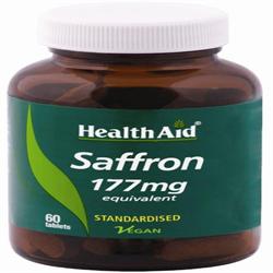 Saffron 177mg Equivalent - 60 Capsules - Greenlands Health Store