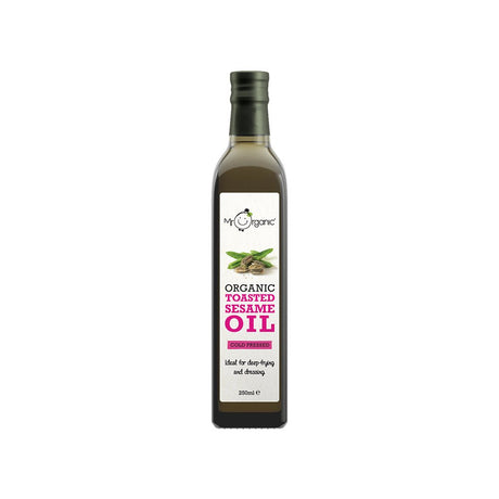 Mr Organic Italian Toasted Sesame Oil 250ml - Greenlands Health Store