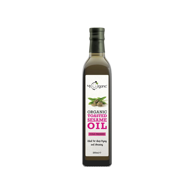 Mr Organic Italian Toasted Sesame Oil 250ml - Greenlands Health Store