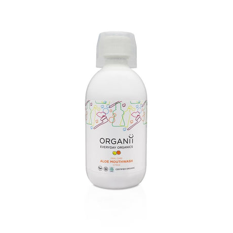ORGANii Aloe Vera & Citrus Mouthwash - Greenlands Health Store