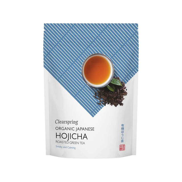 Organic Japanese Hojicha Roasted Green Tea loose 70g - Greenlands Health Store