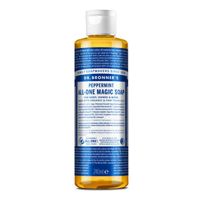 Dr Bronner Organic Peppermint All - One Magic Soap 240ml - Greenlands Health Store