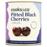 Cooks&Co Black Cherries in Syrup 850g - Greenlands Health Store
