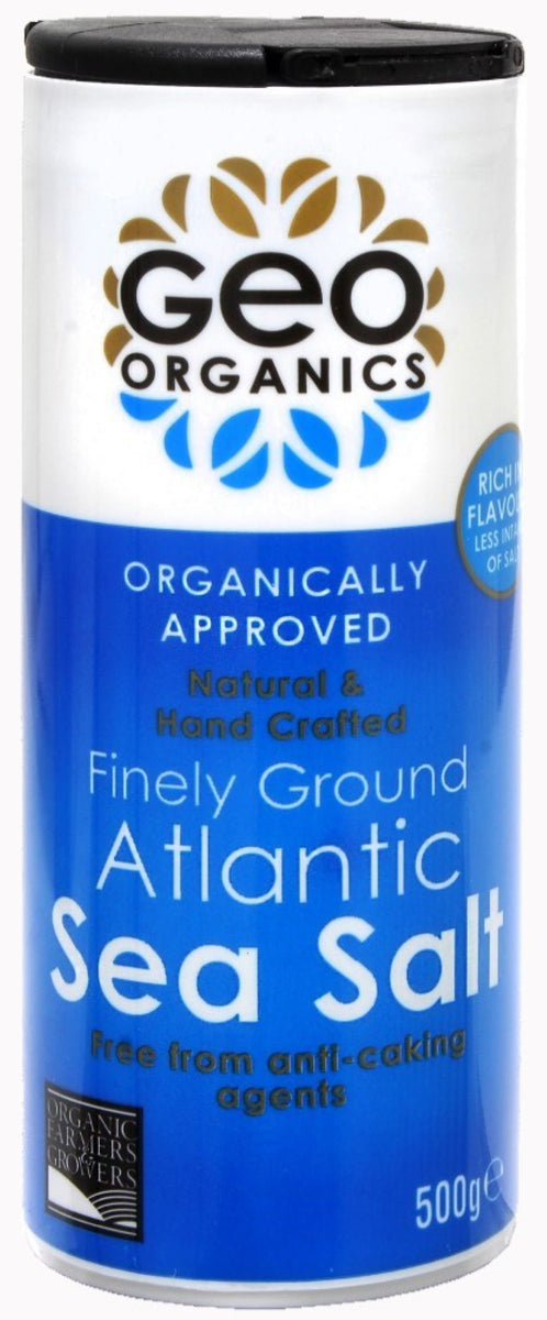 Organically Approved Atlantic Sea Salt Shaker 500g | Health Shop ...