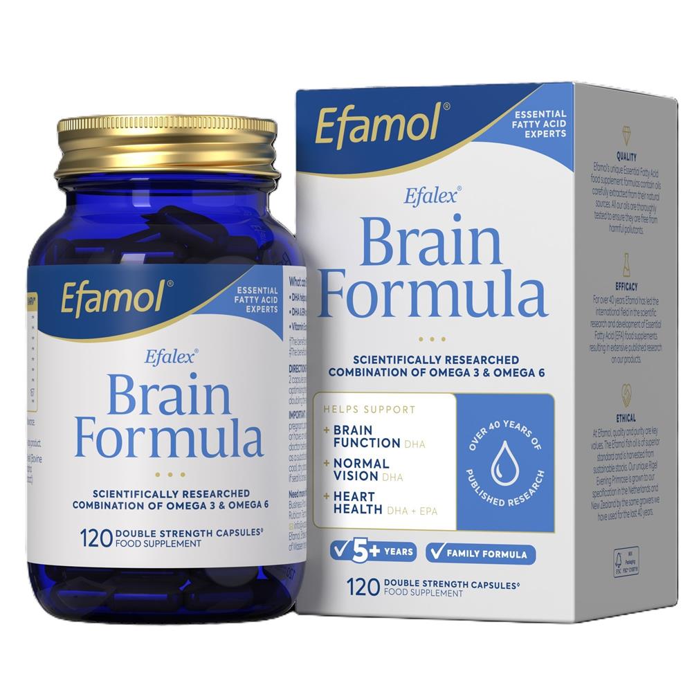 Efalex Brain Formula - 120 Capsules - Greenlands Health Store