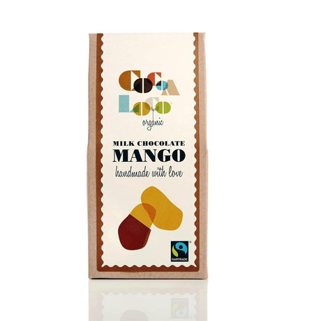 Org Milk Chocolate Mango Bar 100g - Greenlands Health Store