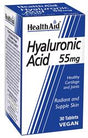 Hyalluronic Acid 55mg - 30 Tablets - Greenlands Health Store