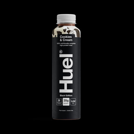 Huel Ready - to - Drink Black Edition Cookies & Cream Flavour. 500ml - Greenlands Health Store
