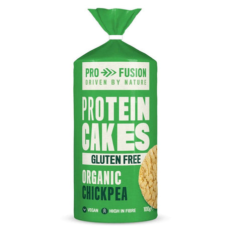 Protein Chickpea Cakes Organic 100g - Greenlands Health Store