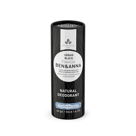 Ben & Anna - Urban Black Deodorant 40g - Greenlands Health Store