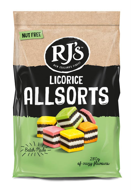 Licorice Allsorts Bag 280g - Greenlands Health Store