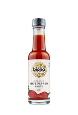 Organic Hot Pepper Sauce 140ml - Greenlands Health Store