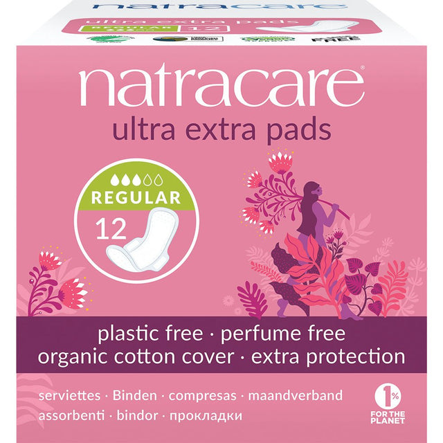Ultra Extra Pads Regular with wings 12's - Greenlands Health Store