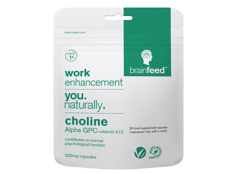 Brain Feed Natural Cognitive Enhancer - The precursor to acetylcholine - Greenlands Health Store