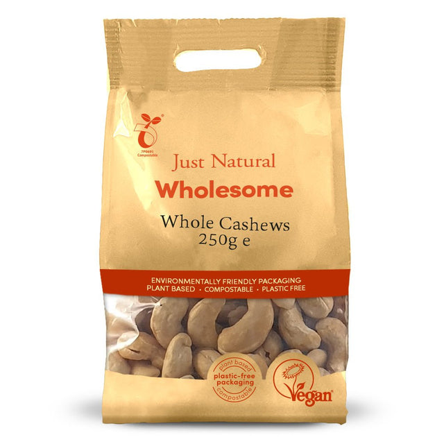 Whole Cashews 250g - Greenlands Health Store
