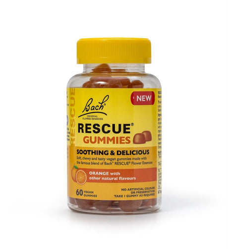 Rescue Remedy Gummies Orange - 60 Gummies - Greenlands Health Store