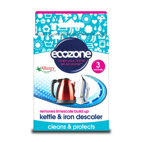Kettle & Iron Descaler 60g 3 sachets - Greenlands Health Store