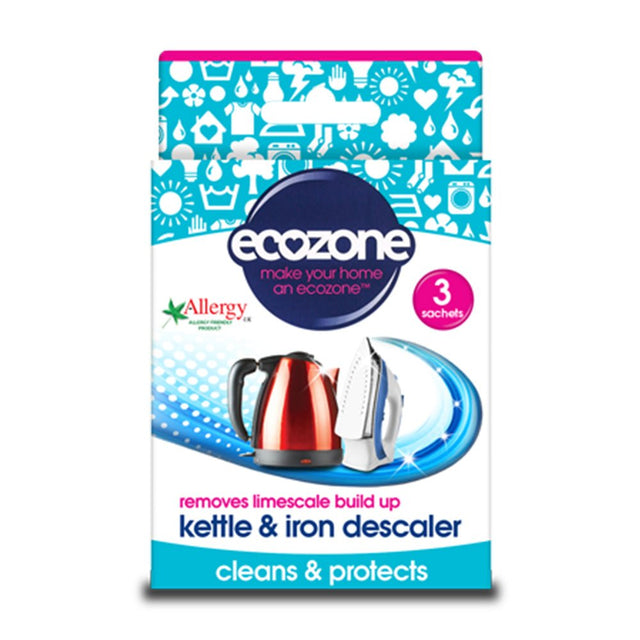 Kettle & Iron Descaler 60g 3 sachets - Greenlands Health Store