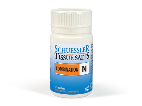 Combination N Tissue Salts 125 Tablets - Greenlands Health Store